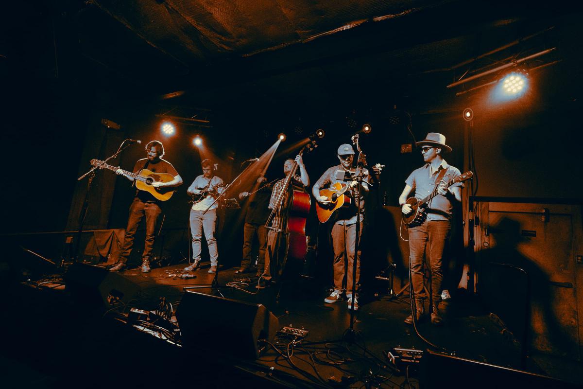 Fed on Peaches performing live on stage at Moe's. — © Jess Nelson